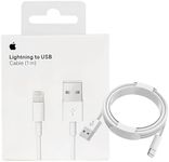 Apple Charger Cable [Apple MFi Certified] iPhone Charger Cord Lightning Cable to USB Cable Original Certified Compatible iPhone 12 11 Xs Max XR X 11 Plus SE, Airpods - White(1M)