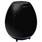 Bionaire 99% Permanent HEPA Air Purifier with Night Light, Black