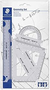 Staedtler 569 Geometry Set, Clear (4 Pieces)