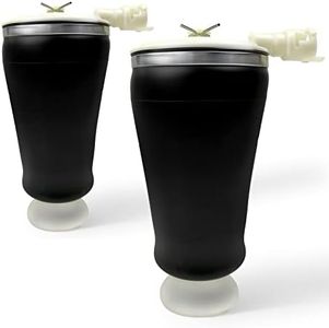 KEIYSHOLCK 2Pcs Rear Air Spring Suspension, Compatible with Lincoln Town Car/Continental, F-ord Crown Victoria/Marquis, Mercury Grand Marquis 3U2Z5580AA 3U2Z5580BA 3U2Z5580PA 6W1Z5560AA FOVY5560A