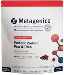 Metagenics Perfect Protein® Pea & Rice - Featuring OptiProtein®, a Balanced Combination of Proprietary Pea and Rice Protein with Added BCAAs, Chocolate Flavor | 30 Servings