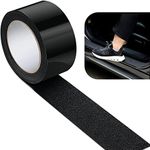 Automotive Door Entry Guard Reflective Car Door Sill Protector 16.4 Feet Car Scratch Protector Film Car Paint Protector Black Door Edge Protector for Most Cars Vehicles Accessories (2 Inch Wide)