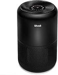 Levoit Air Purifiers for Home with HEPA Filter, Air Cleaner for Dust Smoke Pollen Pet Allergies, 24dB Quiet Air Filter with Timer, Sleep Mode, Ozone Free for Bedroom, Office, Core300 Black