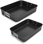 Lasagna Pan 3 Inch Deep, 2 Pcs 13.7