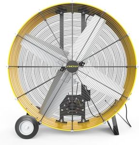 VINICAYA High Velocity Floor Fan, 2PCS 3-Speed Industrial Shop Fan, High Velocity Heavy Duty Metal Fan for Workshop, Garage,Warehouse,Factory (2 Pack-42 Inch)
