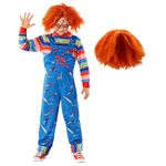 Morph Play Time Killer Costume With Wig Halloween Costumes For Boys Horror Movie Costume Kids Halloween Costumes For Kids Large