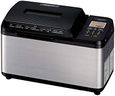 ZOJI BB-PDC20BA Home Bakery Virtuoso Plus Breadmaker, 2 lb. loaf of bread, Stainless Steel / Black