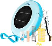 EAAZPOOL Solar Pool Ionizer | Up to 85% Less Chlorine | Pool Cleaning Device | Solar Chlorine Free Pool Purifier & Sanitizer | Longer-Lasting Anode | 1 Year Replacement Warranty | Up to 45,000 Gallons