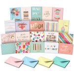 Sweetzer & Orange Birthday Happy Birthday Cards with Envelopes and Birthday Card Assortment Box. Variety Set of 20 Assorted Birthday Cards with Envelopes, Bulk Greeting Cards Assortment