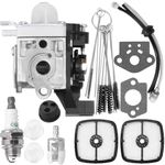 A021001692 A021001691 A021001690 Carburetor Replacement for Echo SRM-225 SRM-225SB SRM-225U SHC-225 PPF-225 GT-225 GT-225L GT-225SF RB-K93 Trimmer Premium Weed Eater Edger Carb with Tune Up Kit