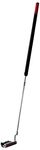 Precise SP-009 Stainless Belly Putter with Soft PU Grip and Bonus Headcover (Right Hand, 42 Inch),Black/Red