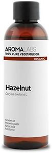 ORGANIC - HAZELNUT Oil - 100mL - 100% Pure, Natural, Cold Pressed and AB Certified - AROMA LABS (French Brand)