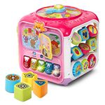 VTech Sort & Discovery Activity Cube (Frustration Free Packaging), Pink