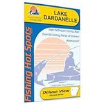 Lake Dardanelle Fishing Map