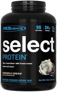 PEScience Select Protein Powder, Cookies and Cream, 55 Servings