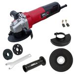 IBELL Angle Grinder AG15-68 | 680W Heavy Duty | Copper Armature | 115mm/4.5" Disc Dia | 11000 RPM | With Grinding Wheel & Guard | Compact & Lightweight | 6 Months Warranty