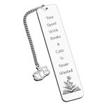 Cute Cat Bookmark Gifts for Cat Lover Gifts for Women Men Girls Kids Gifts for Book Lovers Cat Mom Gifts Cat Dad Gifts Christmas Stocking Stuffers for Women Valentines Day Birthday Gifts for Cat Lover