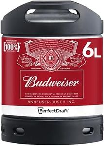 PerfectDraft Budweiser Beer Keg for PerfectDraft Machine, 6L