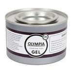 Olympia CE241 Gel Chafing Fuel 2 Hour (Pack of 12), Silver