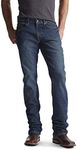 ARIAT Men’s Rebar M4 Durastretch Boot Cut Jeans, Carbine