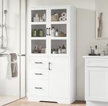 HIFIT Tall Bathroom Storage Cabinet