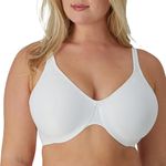 Bali Passion for Comfort Minimizer Underwire Bra, White, 34DD