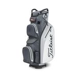 Titleist Cart 14 StaDry Golf Bag, Charcoal/Grey/White