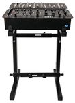 Rockville RXS20 Portable Mixer Stand - Folds Flat - Adjustable Height and Width