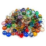 Meschett 50PCS Mini Glass Gems,Mixe