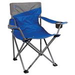 Coleman Chair, Synthetic, Blue/Grey