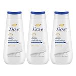 Dove Advanced Care Sulphate Free Body Wash for Women Made with Skin-Natural Nourishers and Micromoisture Provides 24 Hours Renewing Lotion-Soft Softer Skin, 225ml Pack of 3