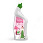 Kleenest Advanced Toilet Cleaner Liquid, Rose – 1 litre| Thick Formula with Natural Citric Acid| Limescale Remover| Removes 99.9% germs| Provides Long Lasting Freshness| Bleach Free