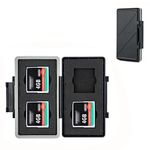 4 Slots CF Card Holder, Water-Resistance Anti-Shock Compact Flash Card Case Storage for Canon 400D 350D 50D 40D 30D 7D Mark II 7D 5DS R 5D Mark IV III II 1D Mark II Nikon D810 D800