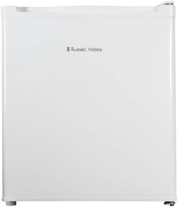 Russell Hobbs Table Top Larder Mini Fridge 40L Capacity, Quiet Running 39DB, Reversible Door, 0 to 8 Degrees Manual Temperature Control, White RHTTLF2E1W