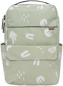 RED ROVR Roo Lightweight 1 LB Diaper Bag Backpack | 11 organizational pockets| Durable & Water-Resistant (Pear Doodle)