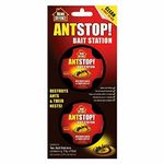 St@llion Ant Stop! Bait Station, Destroys Ants and their Nests Contains 2 Ant Trap For Solution to Ant Infestation, Clean, Quick, Indoor and Outdoor Use (Pack Of 1)