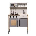 ROBUD Play Kitchen for Kids, Wooden