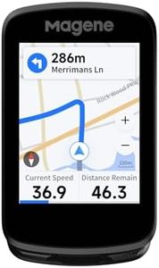 Magene C606 Smart Navigation GPS Bike Computer with Offline Map, 2.8-inch Color Touchscreen, WiFi & Bluetooth Cycling Computer, 11 Languages, IPX7 Waterproof