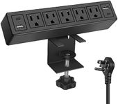 Desk Clamp Power Strip with PD20W U