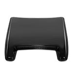 DNA MOTORING ZTL-Y-0277 Universal 25-1/2" x 28'' Paintable Decorative Hood Scoop, Glossy Black