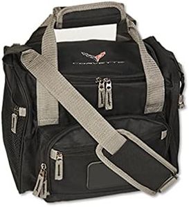 C8 Corvette Cooler Bag Ice Chest - Black with Gray