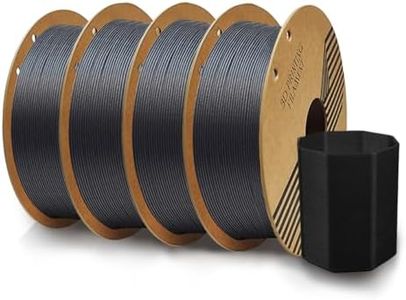 SHIMMERFIL PEEK Filament 1kg, Low Warp, High-Strength & Heat-Resistant, UL94 V-0 Flame Retardant, Non-Replaceable Spool, Black