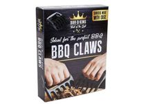 BAR-B-King 910054 BBQ Meat Claws | Black | Pack of 2 Accessory, Silver