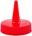 Tablecraft Squeeze Bottle Top, Red, 12/Ct (100Tk)