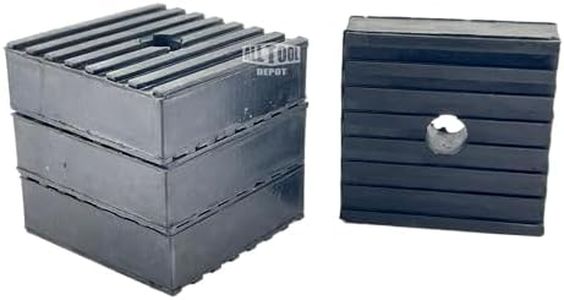 All Tool Depot 3" x 3" x 1" Super Duty All Rubber Anti Vibration Isolation Pads (24 Pack)