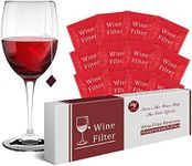 V7T7V7 Wine Sulfite Filter to Remove Sulfite and Histamine, Eliminate Headaches, Reduce Wine Allergies(12 Pack)