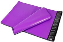 HETU Courier Bags Purple Colour With Pod Tamper Proof Courier Bags Envelopes Pouches Cover (08 Inch x 10 Inch, 50)