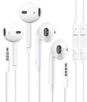 2 Pack Apple Wire Earbuds Headphone