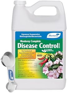 Monterey Complete Disease Control Bundled with Measuring Spoon - Fungicide & Bactericide for Control of Garden & Lawn Diseases - 1 Gallon