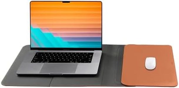 Orbitkey Hybrid Laptop Sleeve | Portable Desk Mat and Laptop Sleeve (Terracotta, 16")